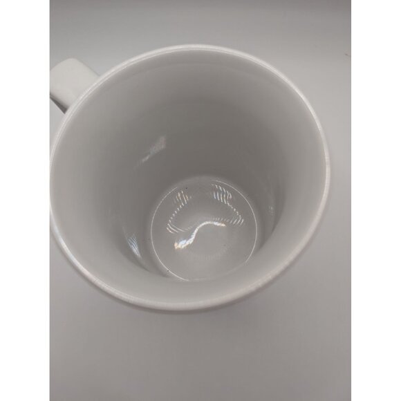 Harry Potter x Enesco G Mug Gryffindor roaring lion white & orange 4 1/2 in - Picture 3 of 6